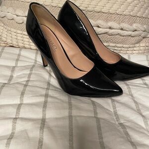 Beautiful  high heel black patent leather super sexy